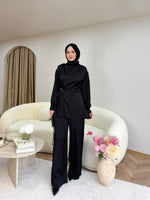 Ramin Saten Takım Siyah