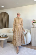 Dahla Elbise Krem