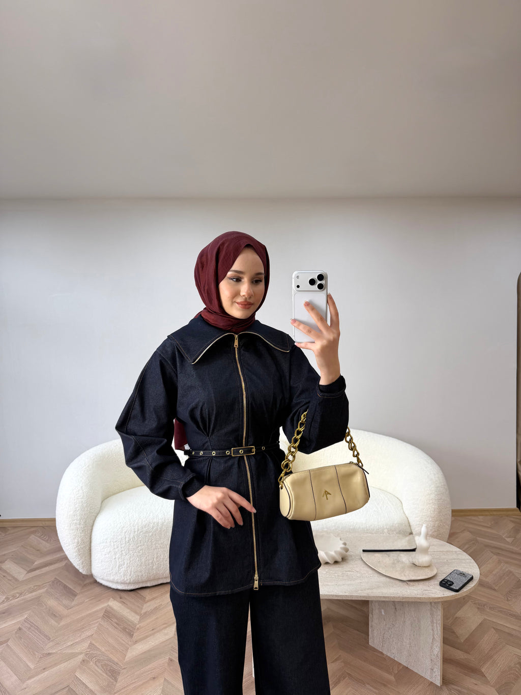 Nara Pensli Kot Takım Lacivert