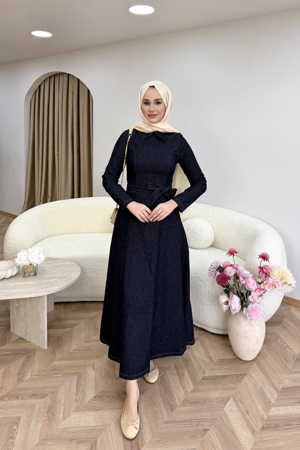 Alba Kot Elbise Lacivert