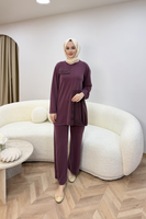 Melody Pike Takım Bordo