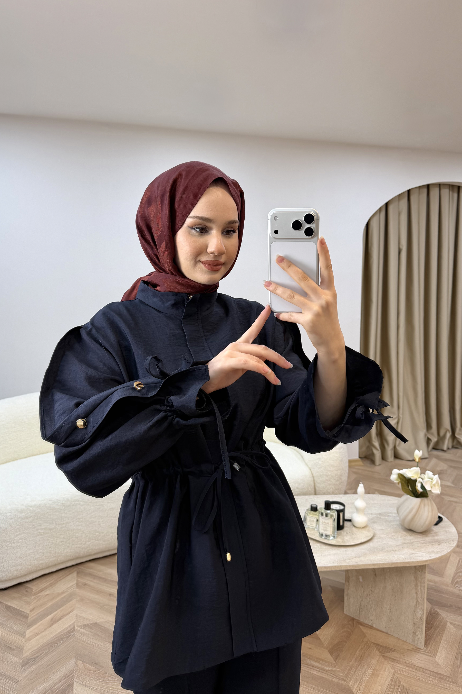 Büzgü Tensel Takım Lacivert