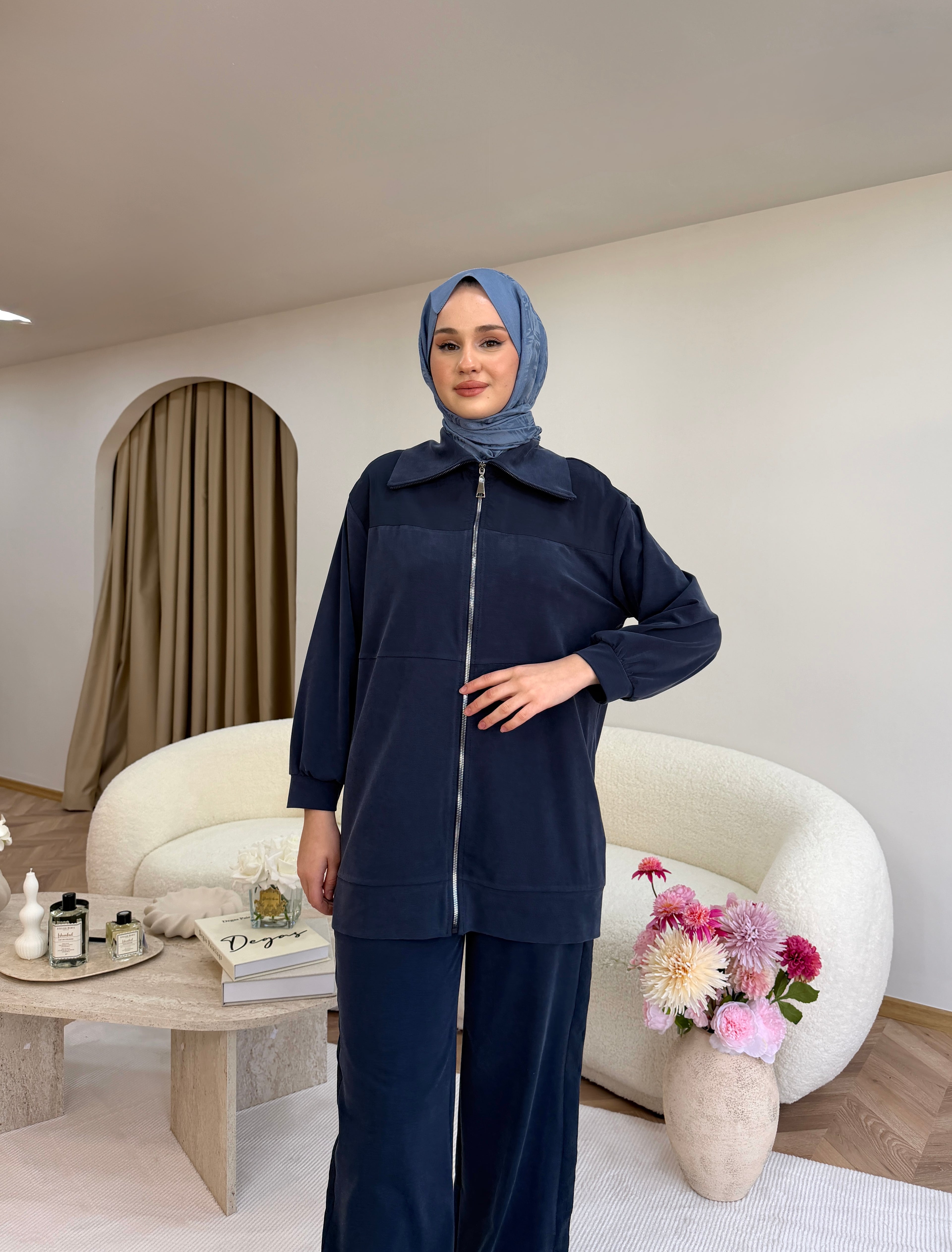 Nora İkili Takım İndigo