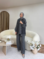 Mirel Fileli Takım Mint