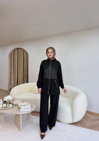 Riana Fileli Takım Siyah