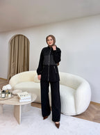 Riana Fileli Takım Siyah