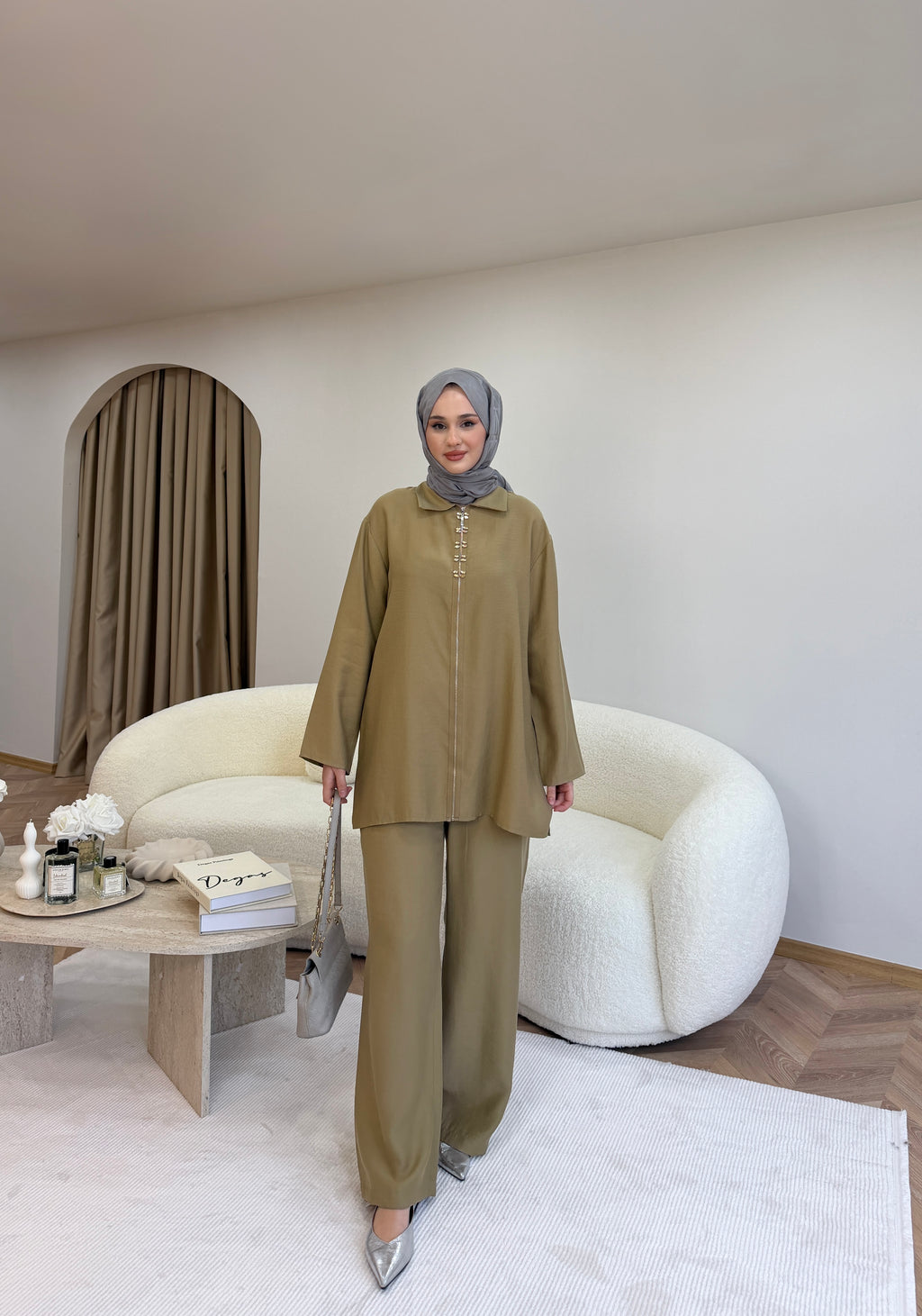 Denila Takım Yağ Yeşili