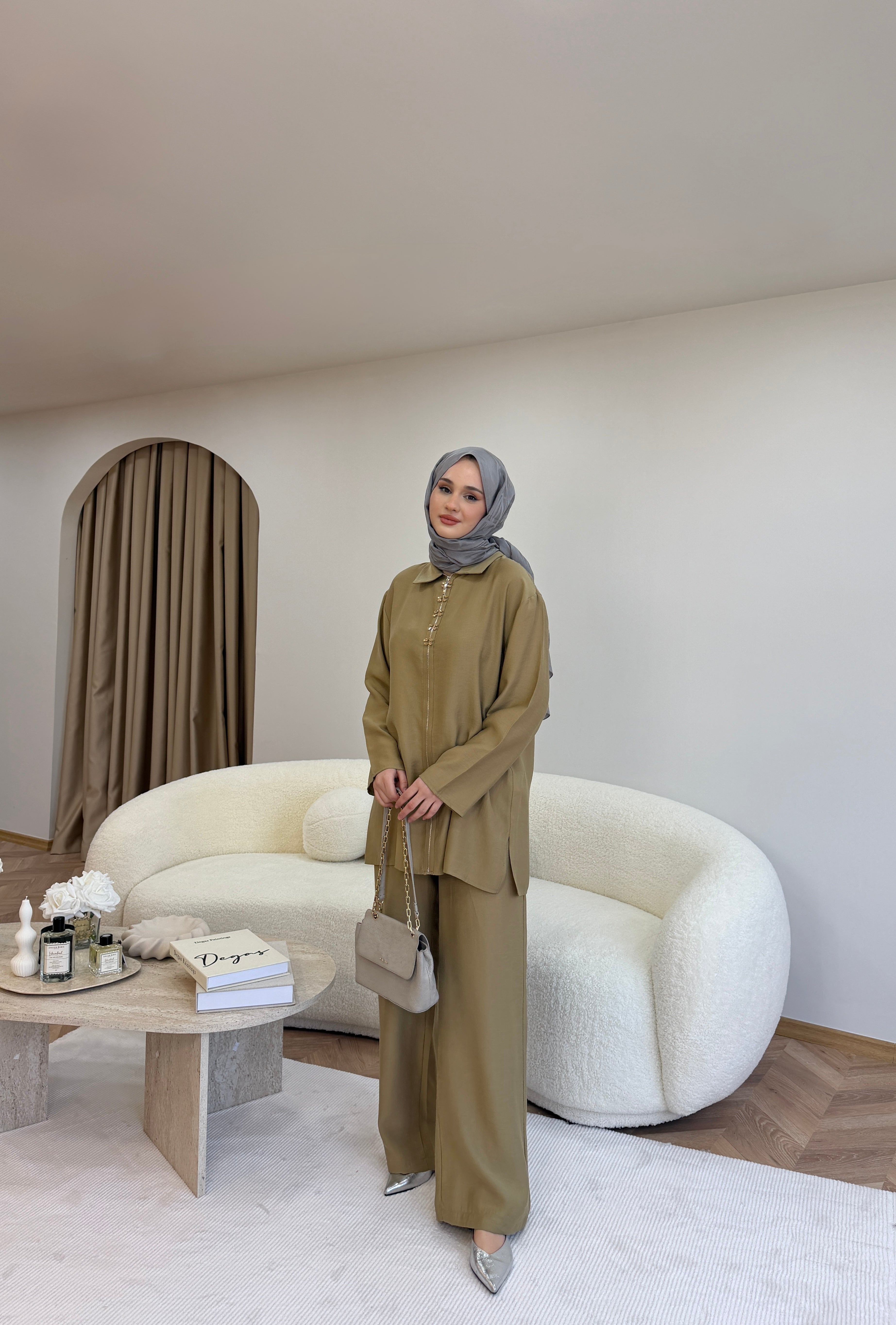 Denila Takım Yağ Yeşili