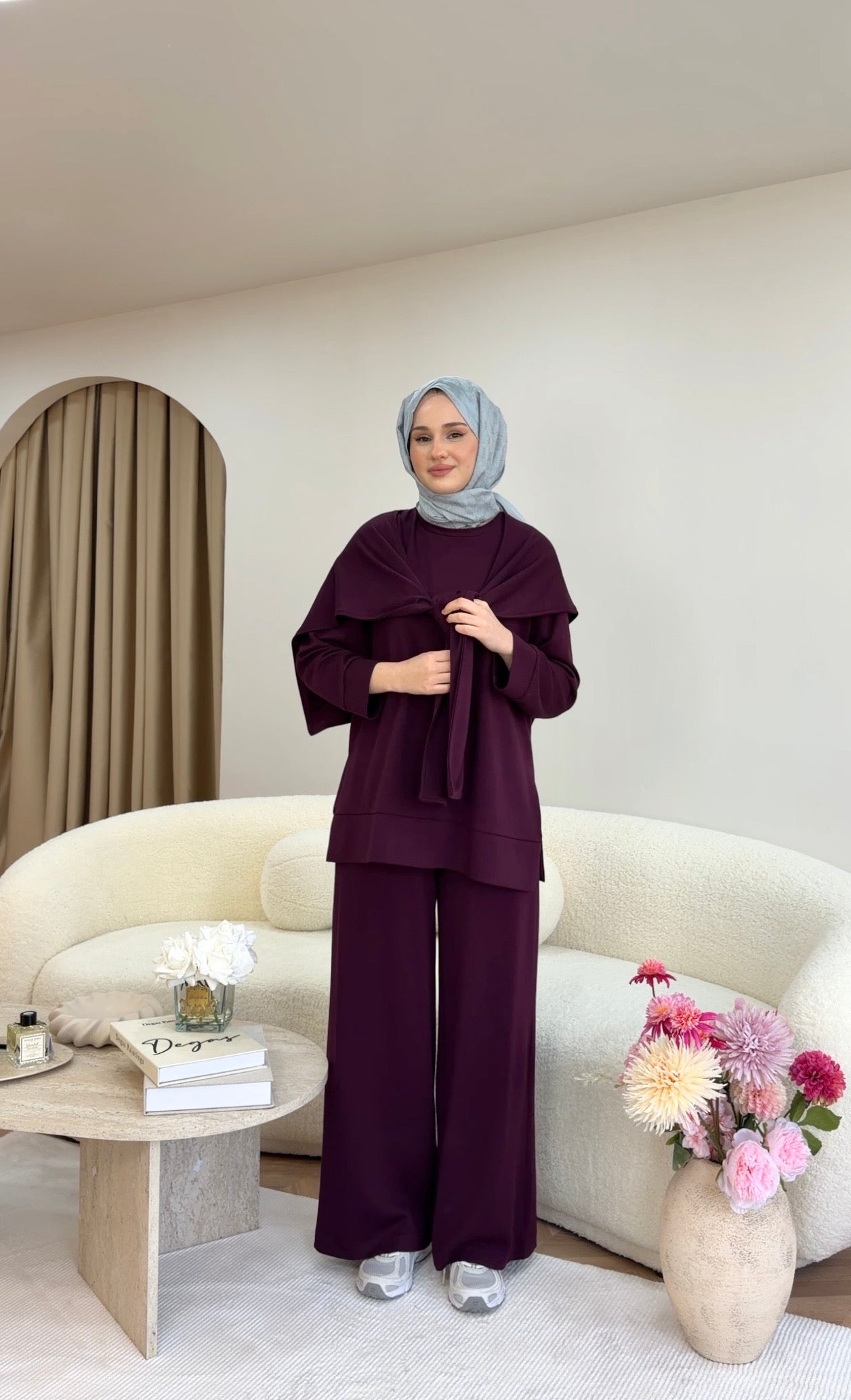 Liore İkili Takım Mürdüm