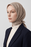 Aker 24y Cotton Eşarp Boz Bej