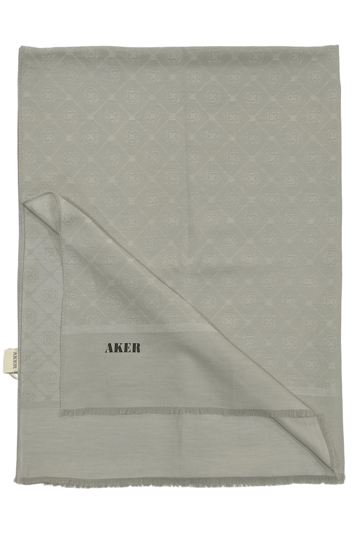 Aker 24y Cotton Şal Gri