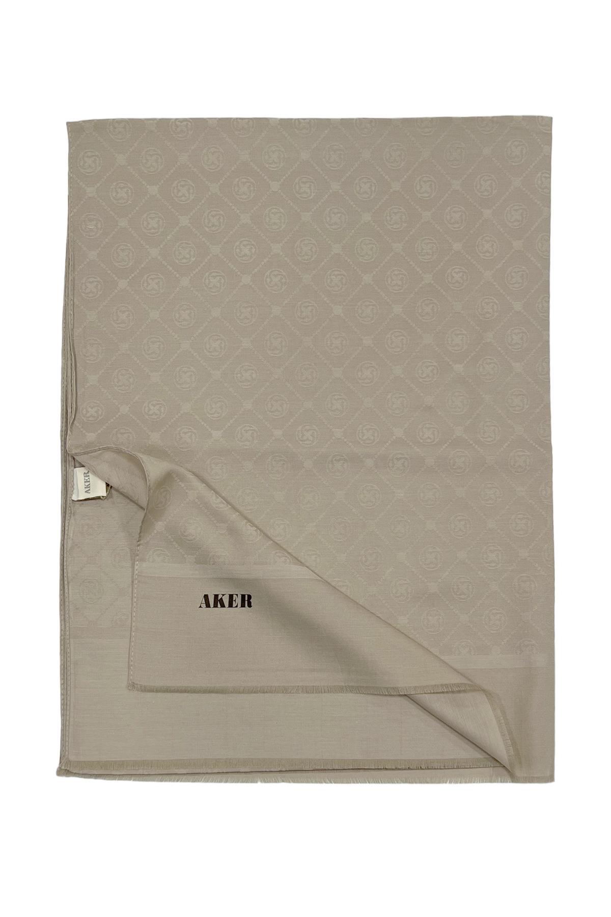 Aker 24y Cotton Şal Gümüş
