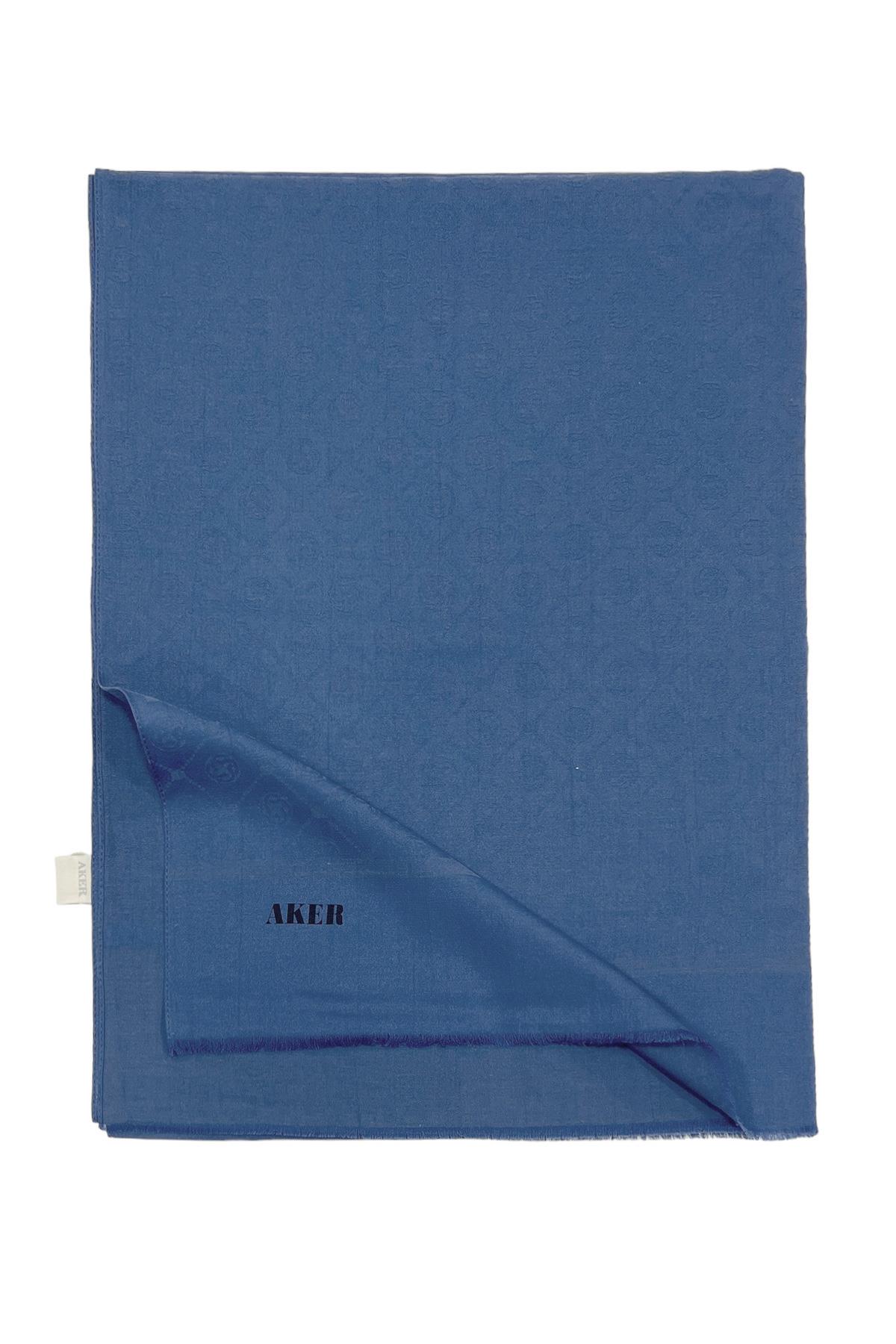 Aker 24y Cotton Şal İndigo