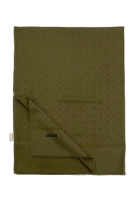 Aker 24y Cotton Şal Koyu Haki