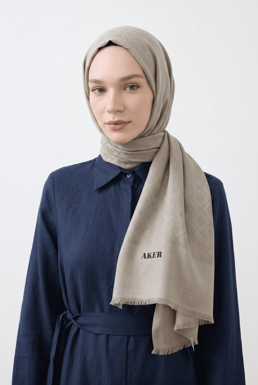 Aker 24y Cotton Şal Kum Beji