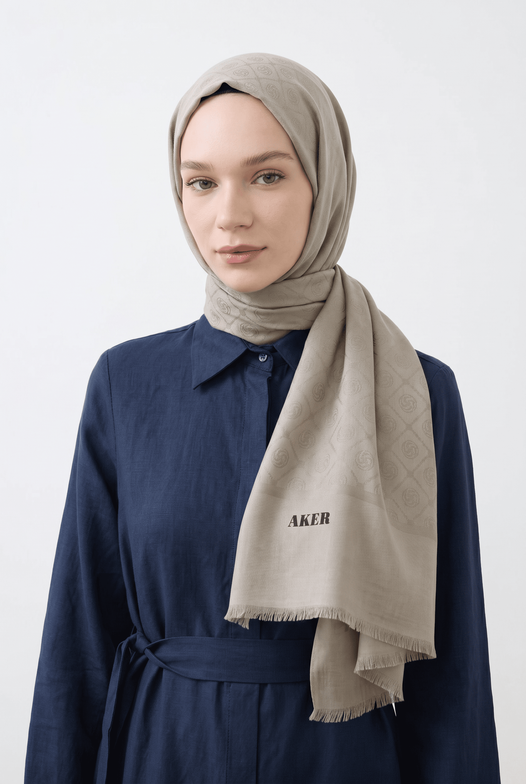 Aker 24y Cotton Şal Kum Beji