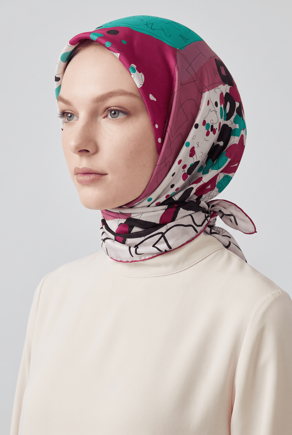 Aker 25k Sport Eşarp Angel-9 Pembe