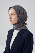 Aker 25y Dama Eşarp Gri