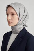 Aker 25y Dama Eşarp Gümüş