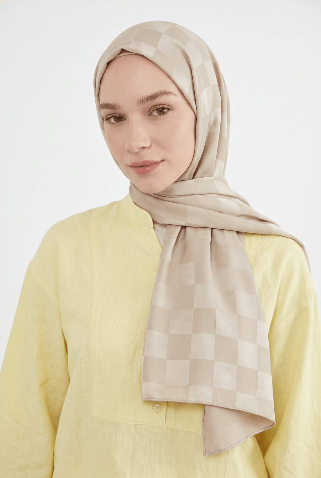 Armanda 25k Dama Jakar Şal Açık Gri