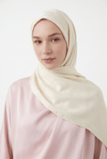 Armanda 25k Dama Jakar Şal Krem
