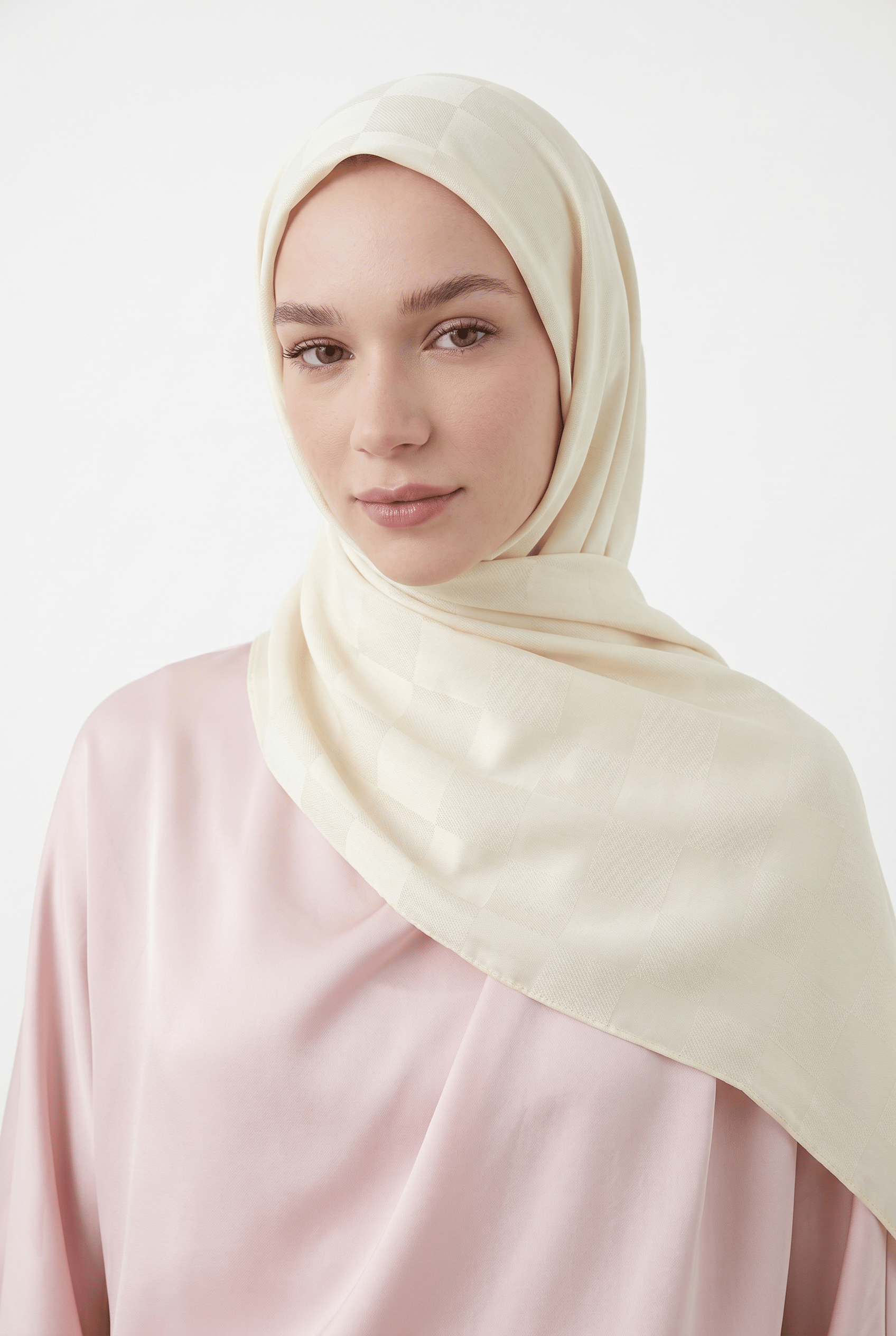 Armanda 25k Dama Jakar Şal Krem