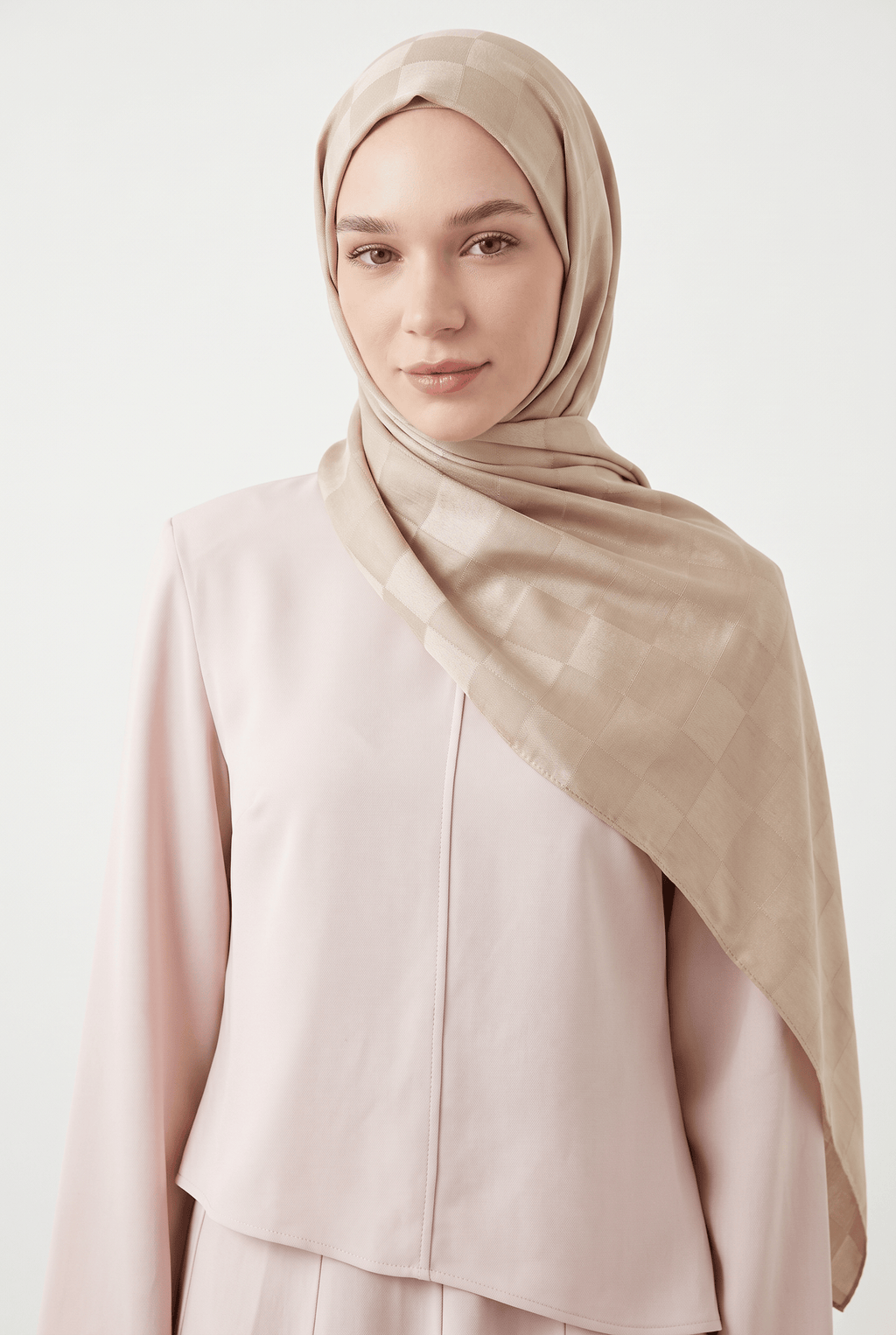 Armanda 25k Dama Jakar Şal Pembe