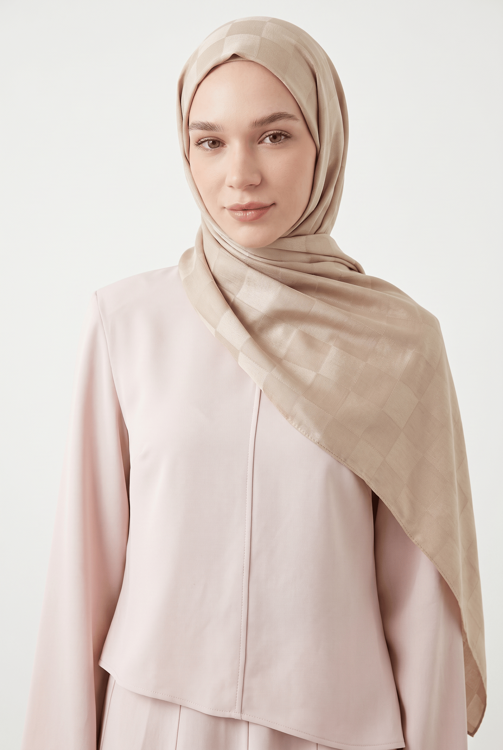 Armanda 25k Dama Jakar Şal Pembe