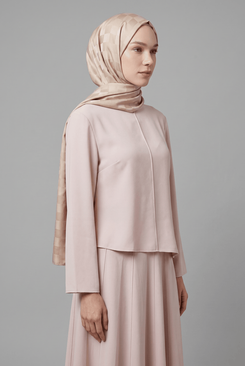 Armanda 25k Dama Jakar Şal Pembe