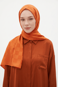 Armanda 25k Dama Jakar Şal Portakal