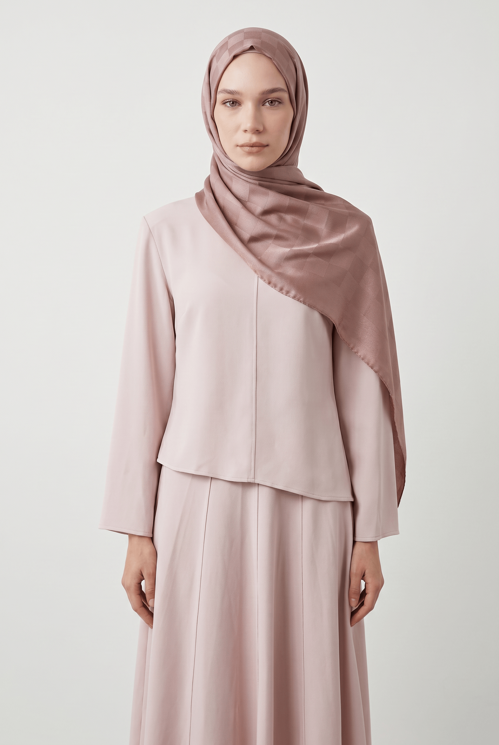 Armanda 25k Dama Jakar Şal Şeker Pembe
