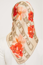 Armine 23 Kış  İpek Eşarp-3 Yeşil