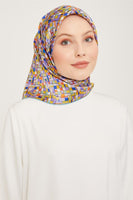 Armine 23 Kış  İpek Eşarp-7 Su Yeşili