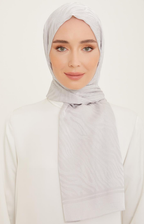 Armine 23k Janjan Jakar Şal-7 Gümüş