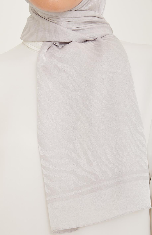 Armine 23k Janjan Jakar Şal-7 Gümüş