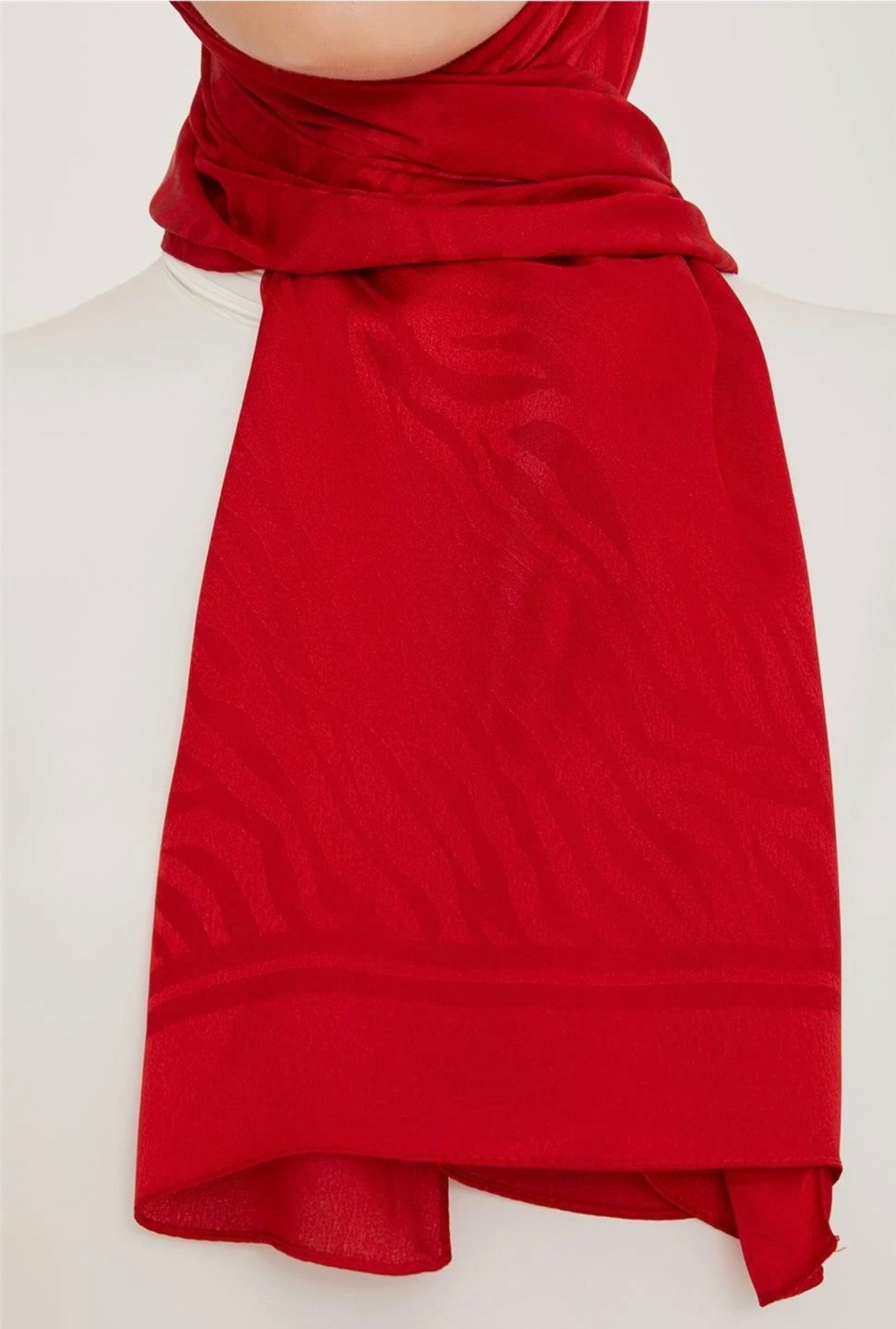 Armine 23k Janjan Jakar Şal-7 Kırmızı