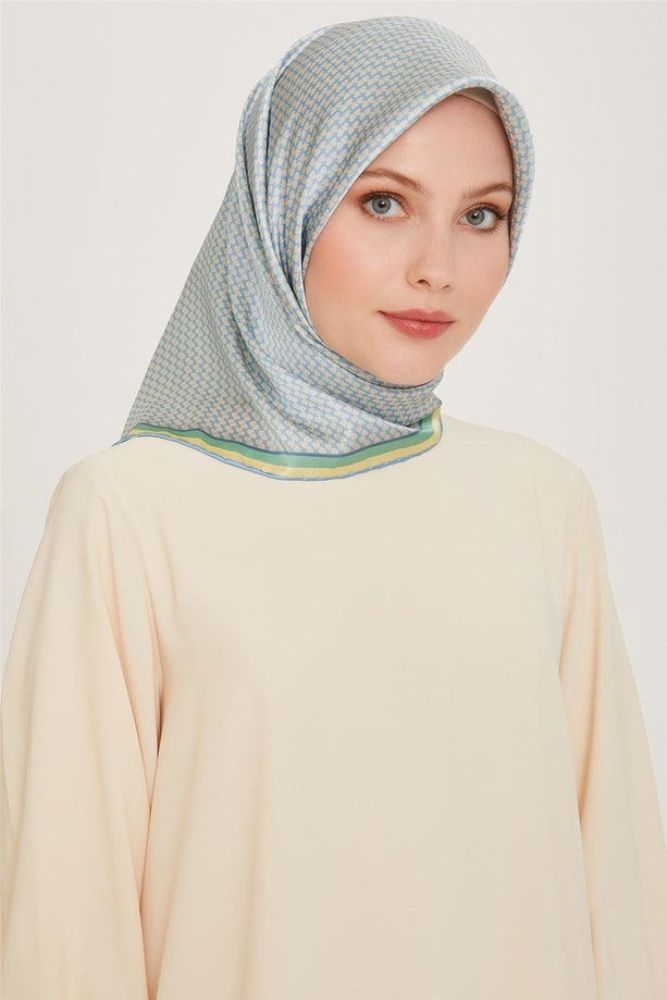 Armine 24 Kış İpek Eşarp-1 Mint