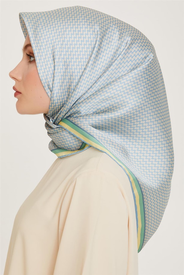 Armine 24 Kış İpek Eşarp-1 Mint