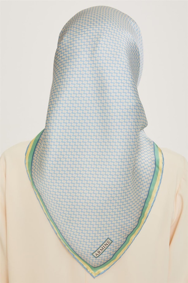 Armine 24 Kış İpek Eşarp-1 Mint