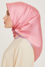 Armine 24 Kış İpek Eşarp-1 Pembe