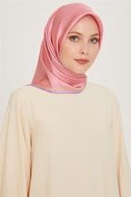 Armine 24 Kış İpek Eşarp-1 Pembe