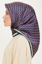 Armine 24 Kış İpek Eşarp-11 Mor