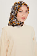 Armine 24 Kış İpek Eşarp-14 Sarı