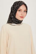Armine 24 Kış İpek Eşarp-18 Siyah