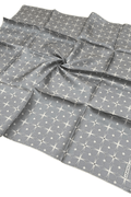 Armine 24 Winter Silk Scarf-23 Silver