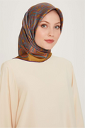 Armine 24 Kış İpek Eşarp-23 Sarı