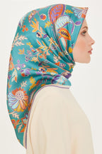 Armine 24 Kış İpek Eşarp-24 Mint