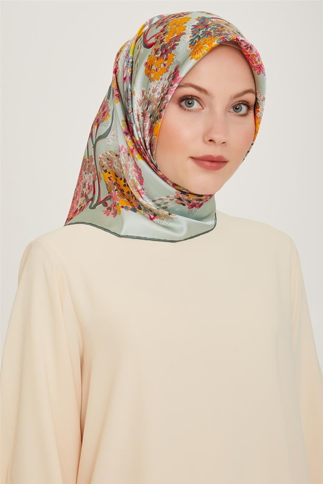 Armine 24 Kış İpek Eşarp-31 Mint