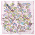 Armine 24 Winter Silk Scarf-31 Pink