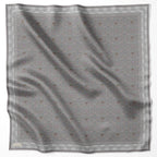 Armine 24 Kış İpek Eşarp-4 Beyaz